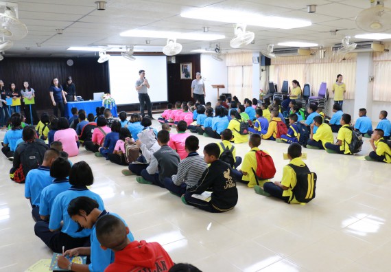 ภาพกิจกรรม สำนักประกันคุณภาพการศึกษา ร่วมมือกับ คณะวิทยาศาสตร์และเทคโนโลยี จัดกิจกรรม