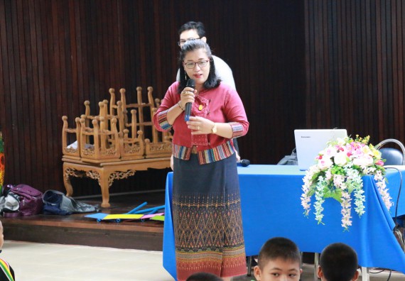 ภาพกิจกรรม สำนักประกันคุณภาพการศึกษา ร่วมมือกับ คณะวิทยาศาสตร์และเทคโนโลยี จัดกิจกรรม