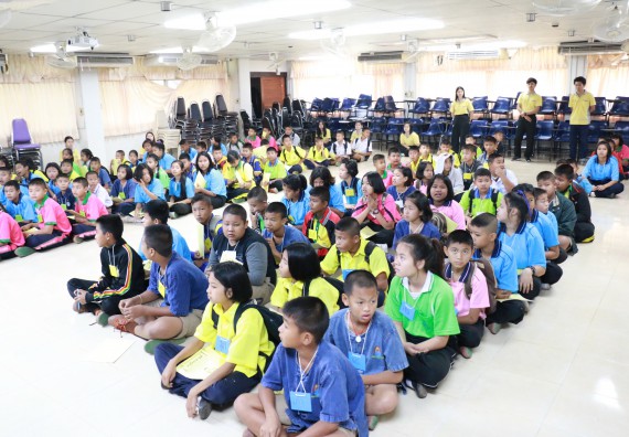 ภาพกิจกรรม สำนักประกันคุณภาพการศึกษา ร่วมมือกับ คณะวิทยาศาสตร์และเทคโนโลยี จัดกิจกรรม