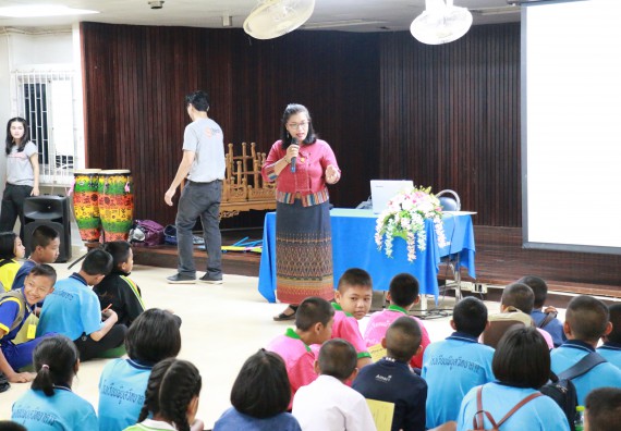 ภาพกิจกรรม สำนักประกันคุณภาพการศึกษา ร่วมมือกับ คณะวิทยาศาสตร์และเทคโนโลยี จัดกิจกรรม
