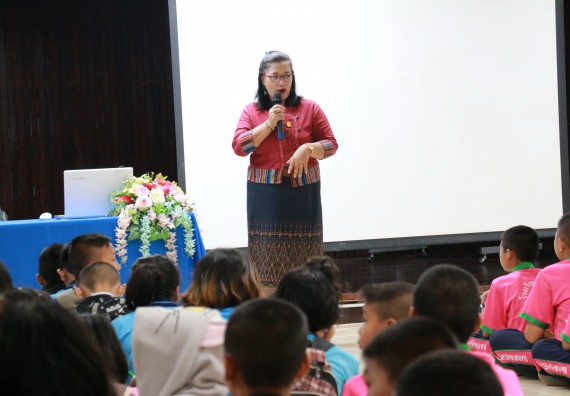 ภาพกิจกรรม สำนักประกันคุณภาพการศึกษา ร่วมมือกับ คณะวิทยาศาสตร์และเทคโนโลยี จัดกิจกรรม