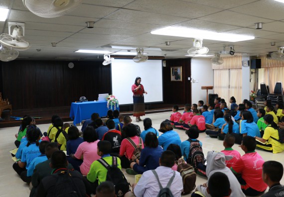 ภาพกิจกรรม สำนักประกันคุณภาพการศึกษา ร่วมมือกับ คณะวิทยาศาสตร์และเทคโนโลยี จัดกิจกรรม