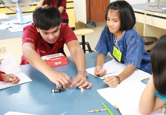 ภาพกิจกรรม สำนักประกันคุณภาพการศึกษา ร่วมมือกับ คณะวิทยาศาสตร์และเทคโนโลยี จัดกิจกรรม