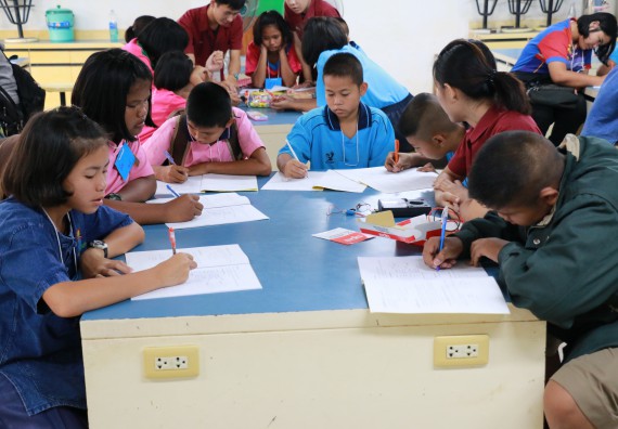 ภาพกิจกรรม สำนักประกันคุณภาพการศึกษา ร่วมมือกับ คณะวิทยาศาสตร์และเทคโนโลยี จัดกิจกรรม