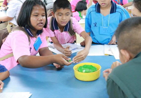 ภาพกิจกรรม สำนักประกันคุณภาพการศึกษา ร่วมมือกับ คณะวิทยาศาสตร์และเทคโนโลยี จัดกิจกรรม