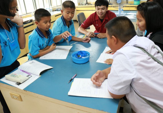 ภาพกิจกรรม สำนักประกันคุณภาพการศึกษา ร่วมมือกับ คณะวิทยาศาสตร์และเทคโนโลยี จัดกิจกรรม