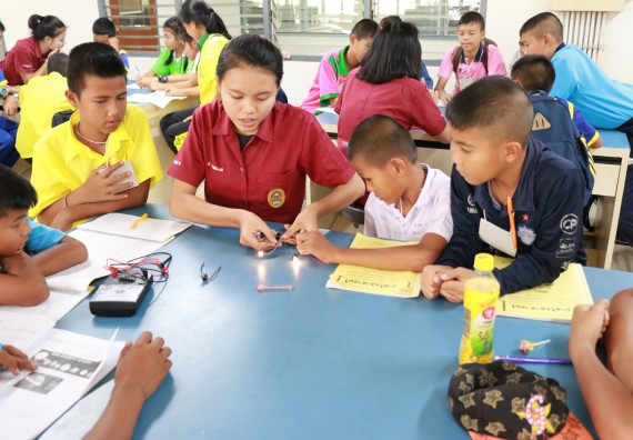ภาพกิจกรรม สำนักประกันคุณภาพการศึกษา ร่วมมือกับ คณะวิทยาศาสตร์และเทคโนโลยี จัดกิจกรรม