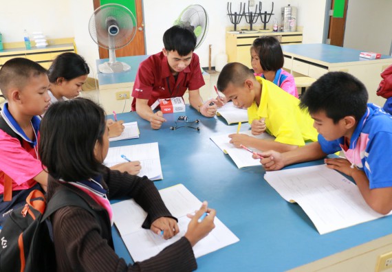 ภาพกิจกรรม สำนักประกันคุณภาพการศึกษา ร่วมมือกับ คณะวิทยาศาสตร์และเทคโนโลยี จัดกิจกรรม