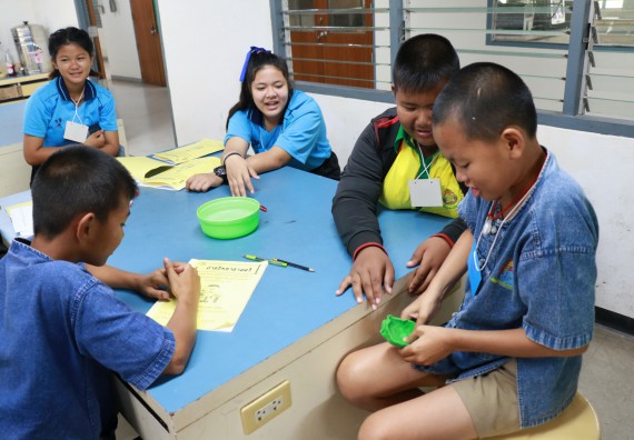 ภาพกิจกรรม สำนักประกันคุณภาพการศึกษา ร่วมมือกับ คณะวิทยาศาสตร์และเทคโนโลยี จัดกิจกรรม