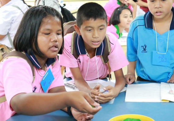ภาพกิจกรรม สำนักประกันคุณภาพการศึกษา ร่วมมือกับ คณะวิทยาศาสตร์และเทคโนโลยี จัดกิจกรรม
