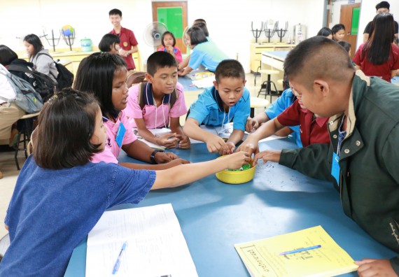 ภาพกิจกรรม สำนักประกันคุณภาพการศึกษา ร่วมมือกับ คณะวิทยาศาสตร์และเทคโนโลยี จัดกิจกรรม