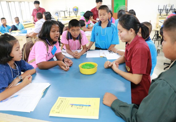 ภาพกิจกรรม สำนักประกันคุณภาพการศึกษา ร่วมมือกับ คณะวิทยาศาสตร์และเทคโนโลยี จัดกิจกรรม