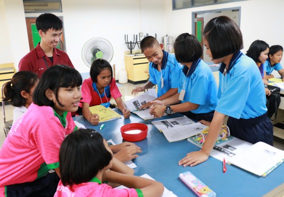 ภาพกิจกรรม สำนักประกันคุณภาพการศึกษา ร่วมมือกับ คณะวิทยาศาสตร์และเทคโนโลยี จัดกิจกรรม