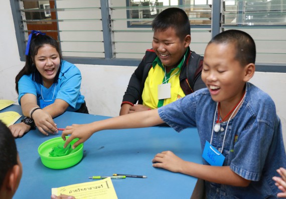 ภาพกิจกรรม สำนักประกันคุณภาพการศึกษา ร่วมมือกับ คณะวิทยาศาสตร์และเทคโนโลยี จัดกิจกรรม