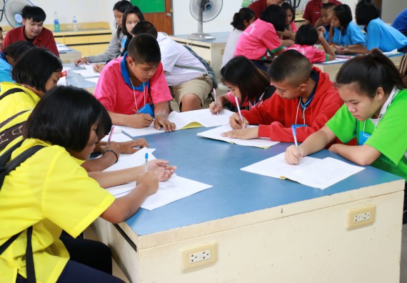ภาพกิจกรรม สำนักประกันคุณภาพการศึกษา ร่วมมือกับ คณะวิทยาศาสตร์และเทคโนโลยี จัดกิจกรรม