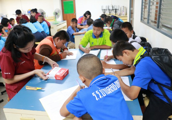 ภาพกิจกรรม สำนักประกันคุณภาพการศึกษา ร่วมมือกับ คณะวิทยาศาสตร์และเทคโนโลยี จัดกิจกรรม