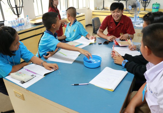 ภาพกิจกรรม สำนักประกันคุณภาพการศึกษา ร่วมมือกับ คณะวิทยาศาสตร์และเทคโนโลยี จัดกิจกรรม