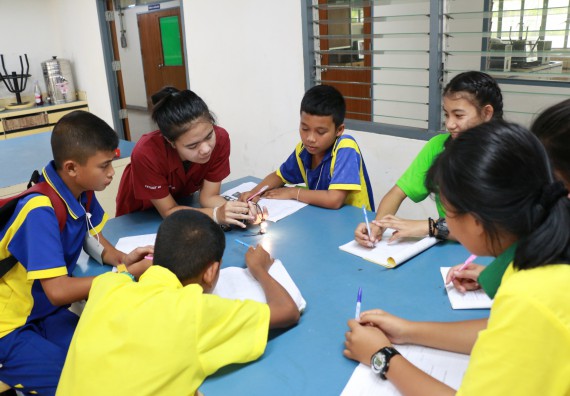 ภาพกิจกรรม สำนักประกันคุณภาพการศึกษา ร่วมมือกับ คณะวิทยาศาสตร์และเทคโนโลยี จัดกิจกรรม