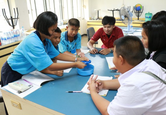 ภาพกิจกรรม สำนักประกันคุณภาพการศึกษา ร่วมมือกับ คณะวิทยาศาสตร์และเทคโนโลยี จัดกิจกรรม