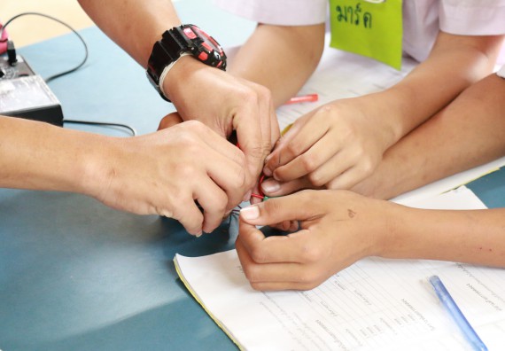 ภาพกิจกรรม สำนักประกันคุณภาพการศึกษา ร่วมมือกับ คณะวิทยาศาสตร์และเทคโนโลยี จัดกิจกรรม