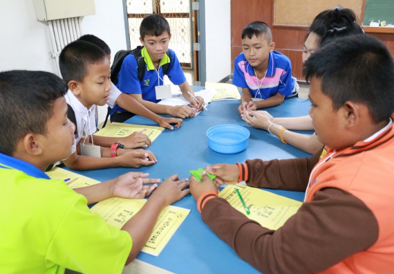 ภาพกิจกรรม สำนักประกันคุณภาพการศึกษา ร่วมมือกับ คณะวิทยาศาสตร์และเทคโนโลยี จัดกิจกรรม