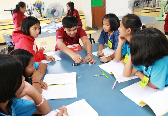 ภาพกิจกรรม สำนักประกันคุณภาพการศึกษา ร่วมมือกับ คณะวิทยาศาสตร์และเทคโนโลยี จัดกิจกรรม