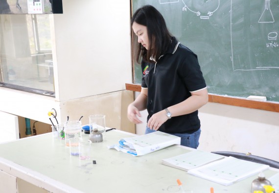 ภาพกิจกรรม สำนักประกันคุณภาพการศึกษา ร่วมมือกับ คณะวิทยาศาสตร์และเทคโนโลยี จัดกิจกรรม