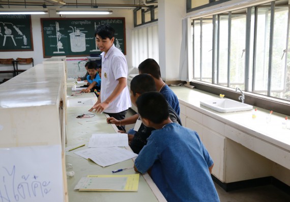 ภาพกิจกรรม สำนักประกันคุณภาพการศึกษา ร่วมมือกับ คณะวิทยาศาสตร์และเทคโนโลยี จัดกิจกรรม