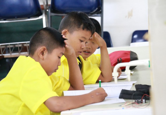 ภาพกิจกรรม สำนักประกันคุณภาพการศึกษา ร่วมมือกับ คณะวิทยาศาสตร์และเทคโนโลยี จัดกิจกรรม