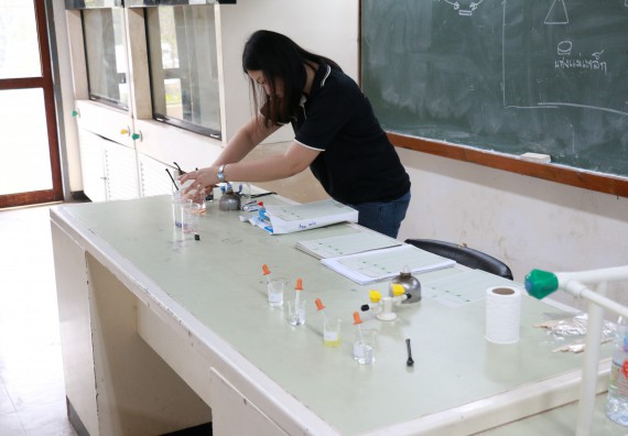 ภาพกิจกรรม สำนักประกันคุณภาพการศึกษา ร่วมมือกับ คณะวิทยาศาสตร์และเทคโนโลยี จัดกิจกรรม