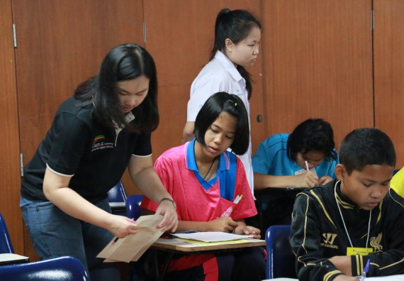 ภาพกิจกรรม สำนักประกันคุณภาพการศึกษา ร่วมมือกับ คณะวิทยาศาสตร์และเทคโนโลยี จัดกิจกรรม