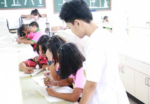 ภาพกิจกรรม สำนักประกันคุณภาพการศึกษา ร่วมมือกับ คณะวิทยาศาสตร์และเทคโนโลยี จัดกิจกรรม