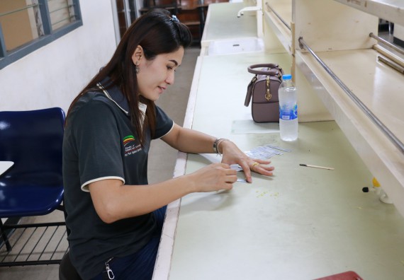 ภาพกิจกรรม สำนักประกันคุณภาพการศึกษา ร่วมมือกับ คณะวิทยาศาสตร์และเทคโนโลยี จัดกิจกรรม