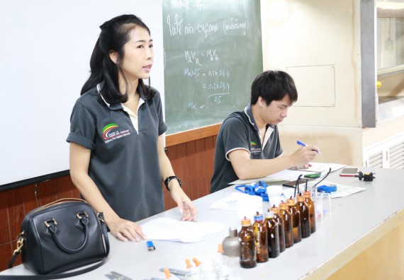 ภาพกิจกรรม สำนักประกันคุณภาพการศึกษา ร่วมมือกับ คณะวิทยาศาสตร์และเทคโนโลยี จัดกิจกรรม