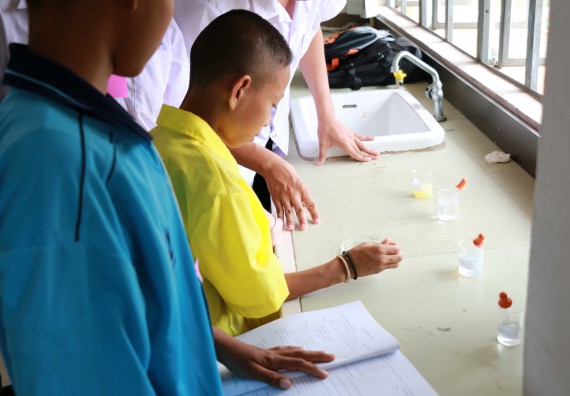 ภาพกิจกรรม สำนักประกันคุณภาพการศึกษา ร่วมมือกับ คณะวิทยาศาสตร์และเทคโนโลยี จัดกิจกรรม