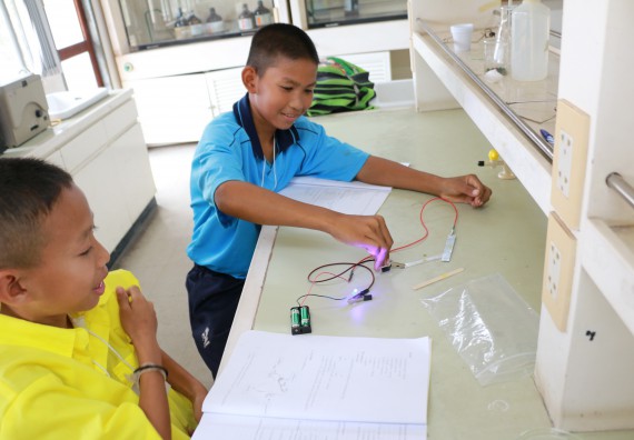 ภาพกิจกรรม สำนักประกันคุณภาพการศึกษา ร่วมมือกับ คณะวิทยาศาสตร์และเทคโนโลยี จัดกิจกรรม