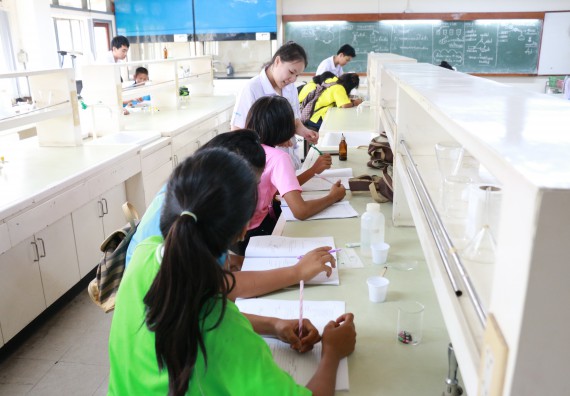 ภาพกิจกรรม สำนักประกันคุณภาพการศึกษา ร่วมมือกับ คณะวิทยาศาสตร์และเทคโนโลยี จัดกิจกรรม