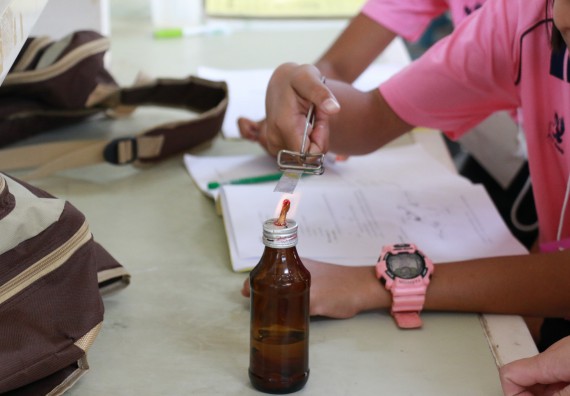 ภาพกิจกรรม สำนักประกันคุณภาพการศึกษา ร่วมมือกับ คณะวิทยาศาสตร์และเทคโนโลยี จัดกิจกรรม
