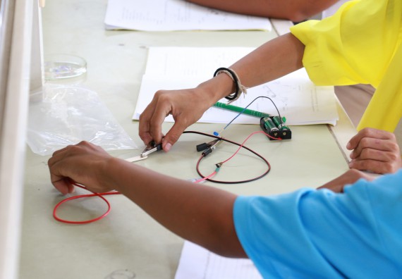 ภาพกิจกรรม สำนักประกันคุณภาพการศึกษา ร่วมมือกับ คณะวิทยาศาสตร์และเทคโนโลยี จัดกิจกรรม