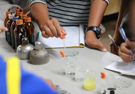 ภาพกิจกรรม สำนักประกันคุณภาพการศึกษา ร่วมมือกับ คณะวิทยาศาสตร์และเทคโนโลยี จัดกิจกรรม