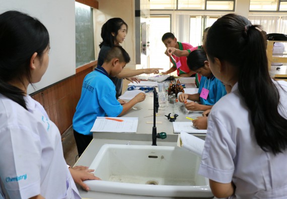 ภาพกิจกรรม สำนักประกันคุณภาพการศึกษา ร่วมมือกับ คณะวิทยาศาสตร์และเทคโนโลยี จัดกิจกรรม