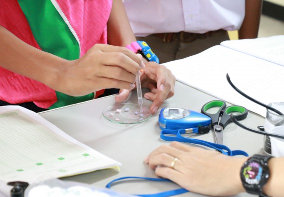 ภาพกิจกรรม สำนักประกันคุณภาพการศึกษา ร่วมมือกับ คณะวิทยาศาสตร์และเทคโนโลยี จัดกิจกรรม