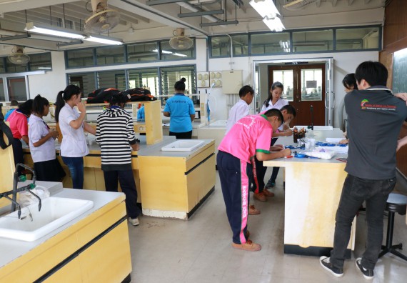 ภาพกิจกรรม สำนักประกันคุณภาพการศึกษา ร่วมมือกับ คณะวิทยาศาสตร์และเทคโนโลยี จัดกิจกรรม