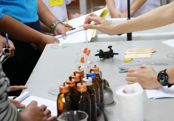 ภาพกิจกรรม สำนักประกันคุณภาพการศึกษา ร่วมมือกับ คณะวิทยาศาสตร์และเทคโนโลยี จัดกิจกรรม