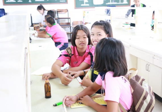 ภาพกิจกรรม สำนักประกันคุณภาพการศึกษา ร่วมมือกับ คณะวิทยาศาสตร์และเทคโนโลยี จัดกิจกรรม