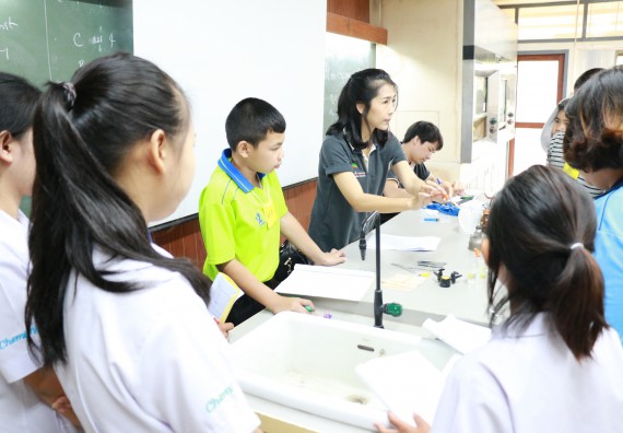 ภาพกิจกรรม สำนักประกันคุณภาพการศึกษา ร่วมมือกับ คณะวิทยาศาสตร์และเทคโนโลยี จัดกิจกรรม