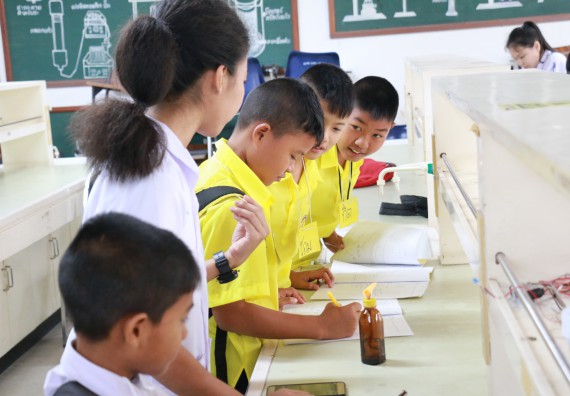 ภาพกิจกรรม สำนักประกันคุณภาพการศึกษา ร่วมมือกับ คณะวิทยาศาสตร์และเทคโนโลยี จัดกิจกรรม