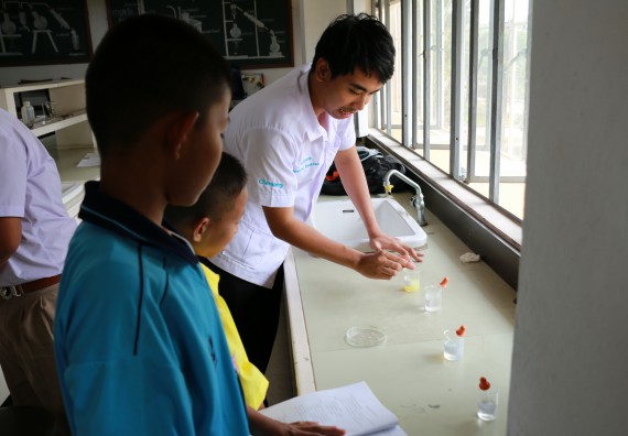 ภาพกิจกรรม สำนักประกันคุณภาพการศึกษา ร่วมมือกับ คณะวิทยาศาสตร์และเทคโนโลยี จัดกิจกรรม