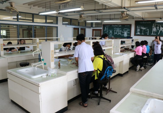 ภาพกิจกรรม สำนักประกันคุณภาพการศึกษา ร่วมมือกับ คณะวิทยาศาสตร์และเทคโนโลยี จัดกิจกรรม