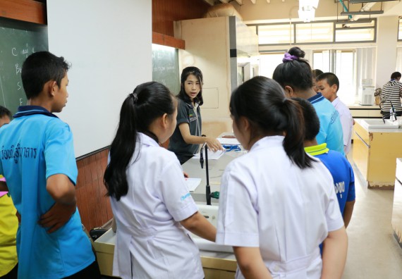 ภาพกิจกรรม สำนักประกันคุณภาพการศึกษา ร่วมมือกับ คณะวิทยาศาสตร์และเทคโนโลยี จัดกิจกรรม